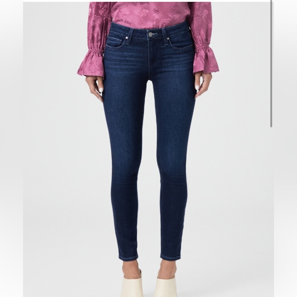 PAIGE Verdugo Ankle Skinny Jeans in Nicole Size 27